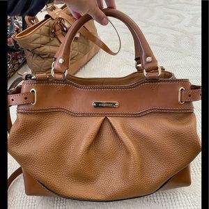 Burberry Tan and Gold purse great condition